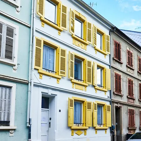 Rt 1 - F3 Au 1er Etage - 1 A 5 Pers Appartement Mulhouse